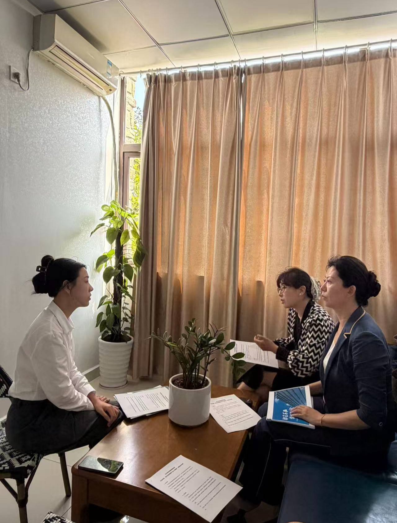 访企拓岗促合作 党建共建谋发展——社工系赴澄迈天力物业红树湾项目走访交流